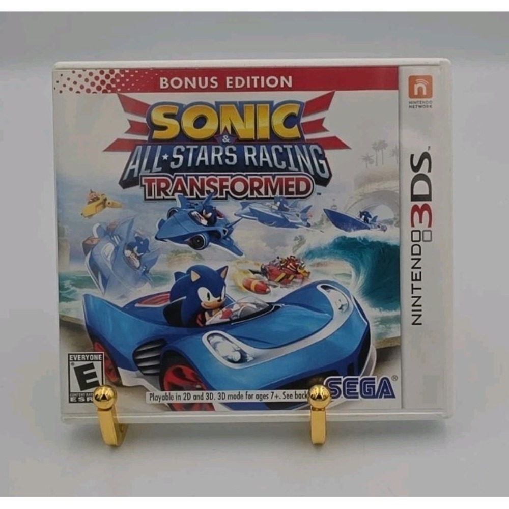 Sonic & All-Stars Racing Transformed Nintendo 3DS CIB Bonus Edition 010086611083